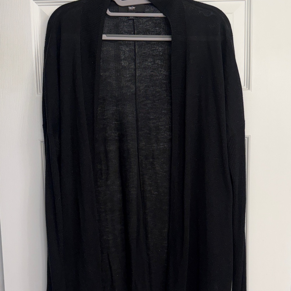 Mossimo Supply Co. Classic Black Open Cardigan
